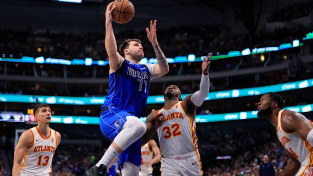 Luka Doncic finishes with 25 points after scoreless 1st quarter, Mavs beat Hawks 109-95