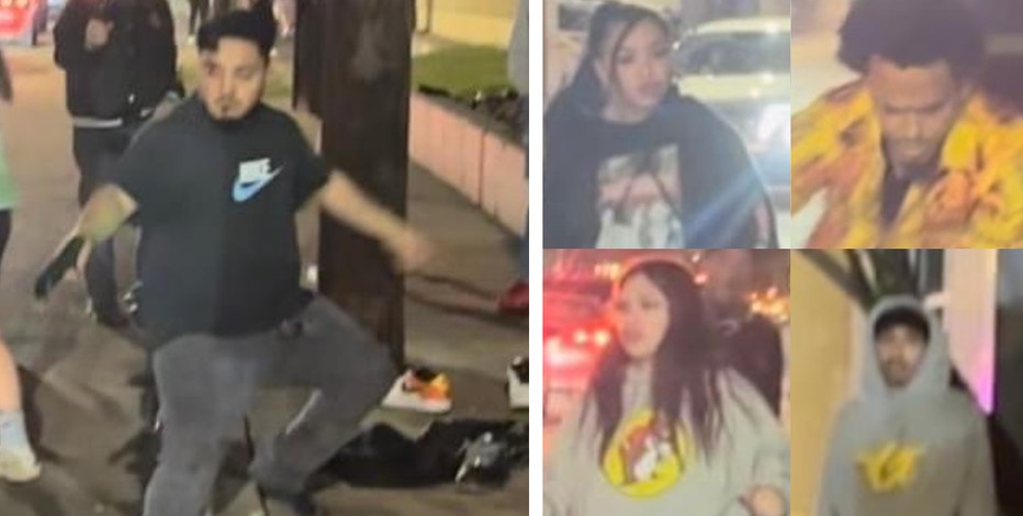 Fort Worth police release photos of suspects in West 7th Entertainment District shooting