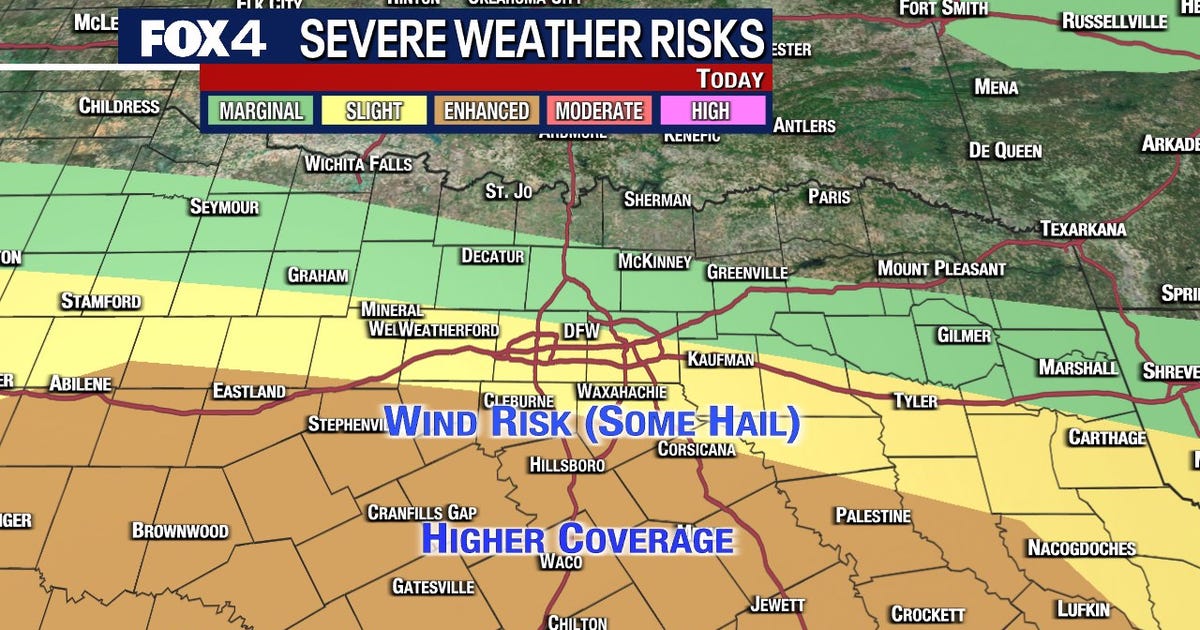 Dallas Weather: Flood Watch issued for North Texas on Thursday | FOX 4 ...