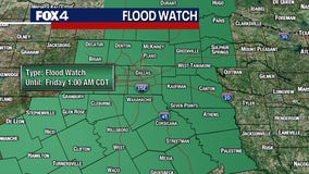 Dallas weather: Flash Flood Watch issued; another round of storms expected Thursday