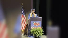 Valedictorian gives powerful speech hours after dad's funeral