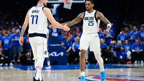 Doncic scores 29 points as Mavericks top Thunder 119-110 to tie series at 1-1