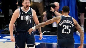 Luka Doncic and Kyrie Irving each score 33 points as Mavs beat Wolves for 3-0 lead in West finals