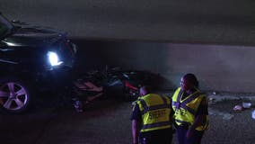 Motorcyclist killed in crash near Downtown Dallas