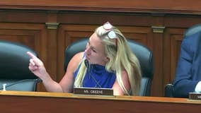 House committee meeting erupts into chaos after 'fake eyelash' insult