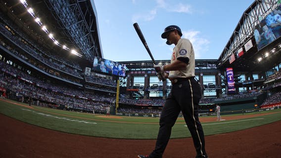 Angels beat Rangers 9-3 to give Ron Washington win in his 1st game as visiting manager in Texas