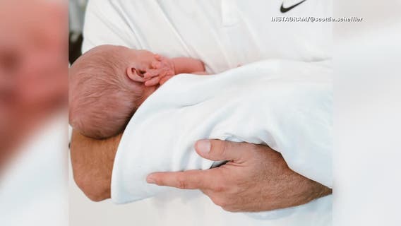 Scottie Scheffler welcomes son ahead of PGA Championship