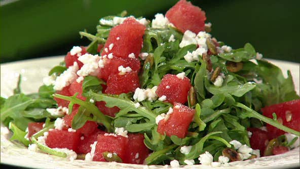 Dive Coastal Cuisine's arugula and watermelon salad recipe