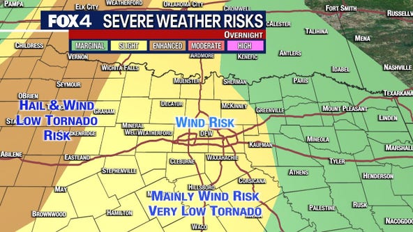 Strong to severe storms expected overnight. Here's what to expect.