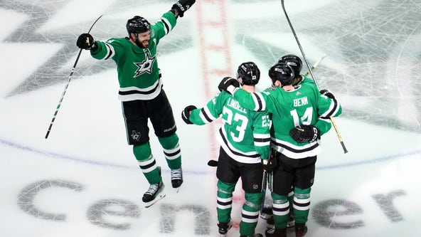 Mason Marchment breaks 3rd-period tie, Stars beat Oilers 3-1 in Game 2 to even West final