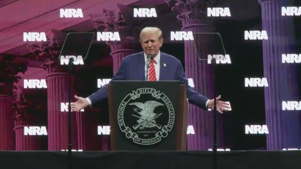 Donald Trump at NRA convention in Dallas: 'They're coming for your guns'