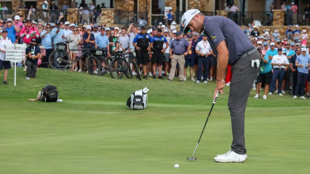 Taylor Pendrith gets 1st PGA Tour win at Byron Nelson after final-hole collapse from Ben Kohles