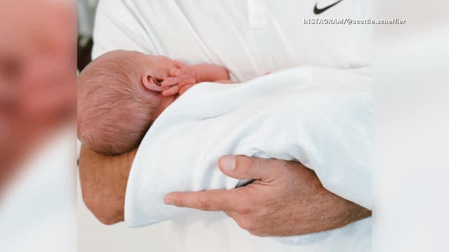 Scottie Scheffler welcomes son ahead of PGA Championship