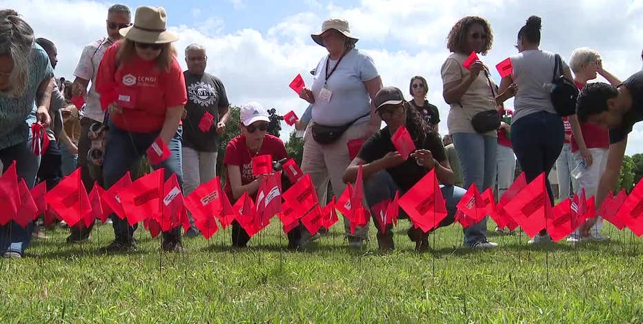 Allen mall shooting victims remembered on Sunday