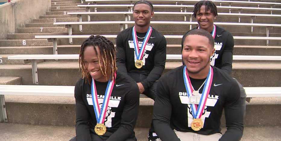 Duncanville boys track team on breaking national record: 'It's a dream come true'