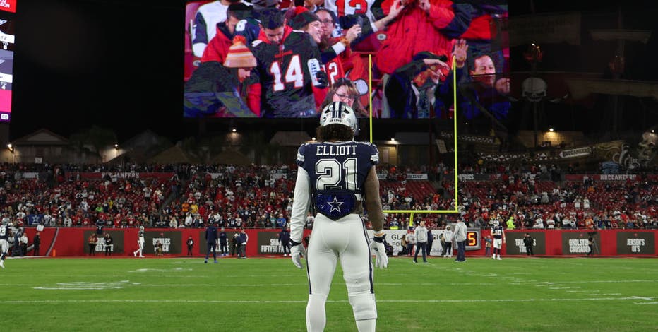 Dallas Cowboys' RB Ezekiel Elliott has a new number