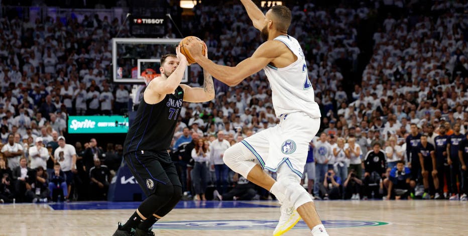 Doncic lifts Mavericks with go-ahead 3 with 3 seconds left to top Wolves 109-108 for 2-0 lead