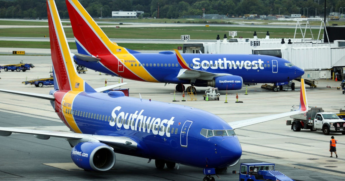 U S Dept of Transportation sues Southwest Airlines over chronic