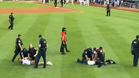 Congressional Baseball Game descends into chaos after protesters storm field