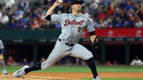 Jack Flaherty’s strong start lifts Tigers over Rangers 3-1