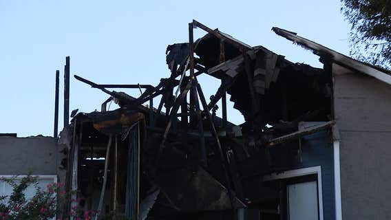 Plano apartment catches fire