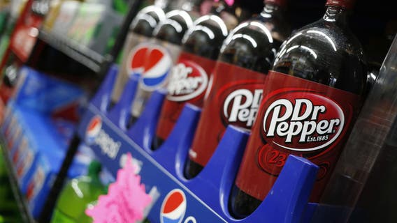 Dr Pepper ties with Pepsi for 2nd place in cola wars