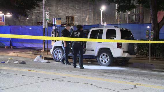 Man injured, suspect wanted after Downtown Dallas shooting