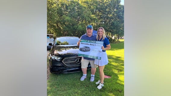 North Texas golfer wins new Mercedes with hole-in-one