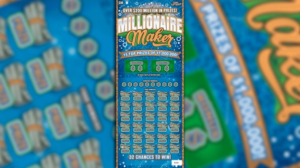 Denton resident wins $1M from scratch-off ticket, Texas Lottery says