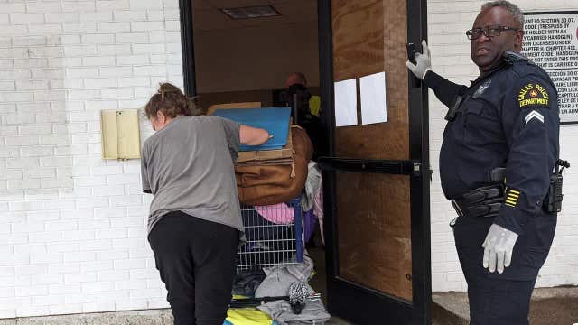 Dallas city-owned building found trashed with 20 squatters living inside