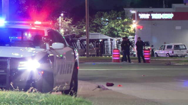 Woman killed trying to cross Dallas highway