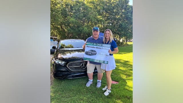 North Texas golfer wins new Mercedes with hole-in-one