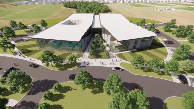 City of DeSoto breaks ground on new aquatic and recreation center