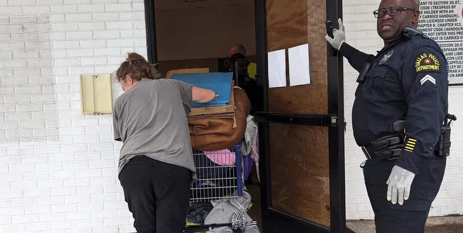 Dallas city-owned building found trashed with 20 squatters living inside