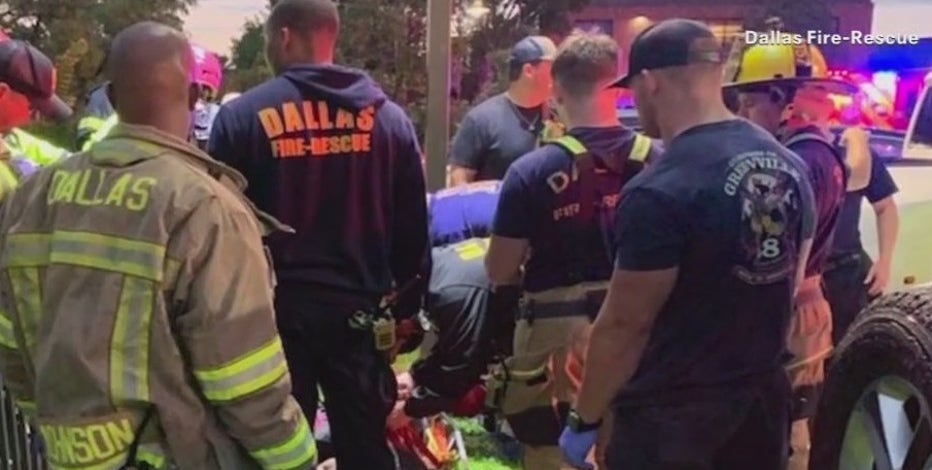 Man rescued from bottom of 60-foot embankment at White Rock Creek, DFR says