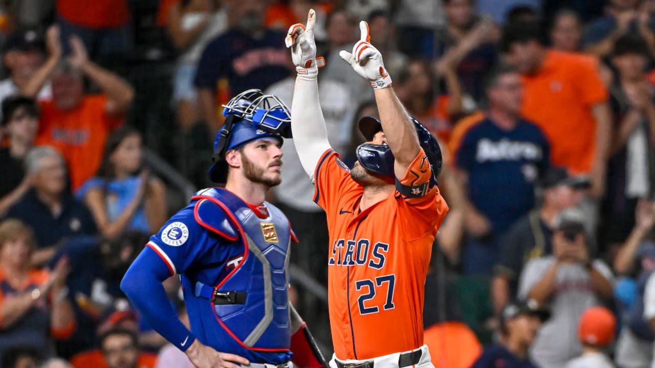 Jose Altuve hits 3-run homer and Astros beat Rangers 6-3 | FOX 4