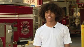 Arlington 15-year-old receives lifesaving award for saving neighbors from house fire