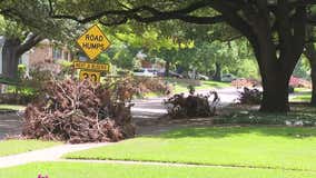 City of Dallas continues cleaning up debris 1 month after windstorm