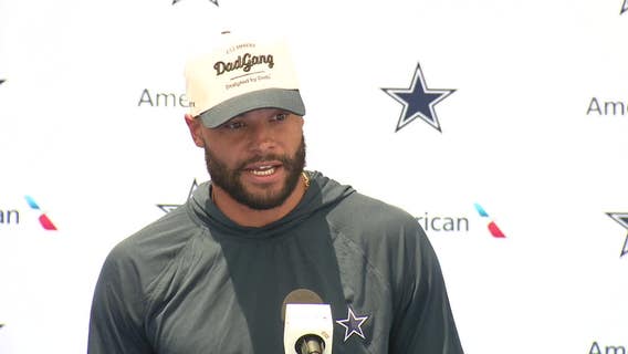 Dak Prescott misses Friday practice due to ankle soreness