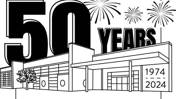Coppell library gets commemorative stamp for 50th anniversary