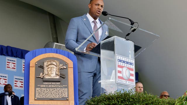 Adrian Beltre inducted into Baseball Hall of Fame
