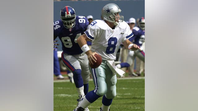 Troy Aikman's 'Eight' trademark challenged by Lamar Jackson