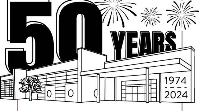 Coppell library gets commemorative stamp for 50th anniversary