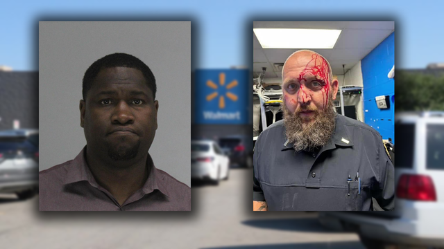 Officer recalls being attacked by suspected voyeur at Irving Walmart
