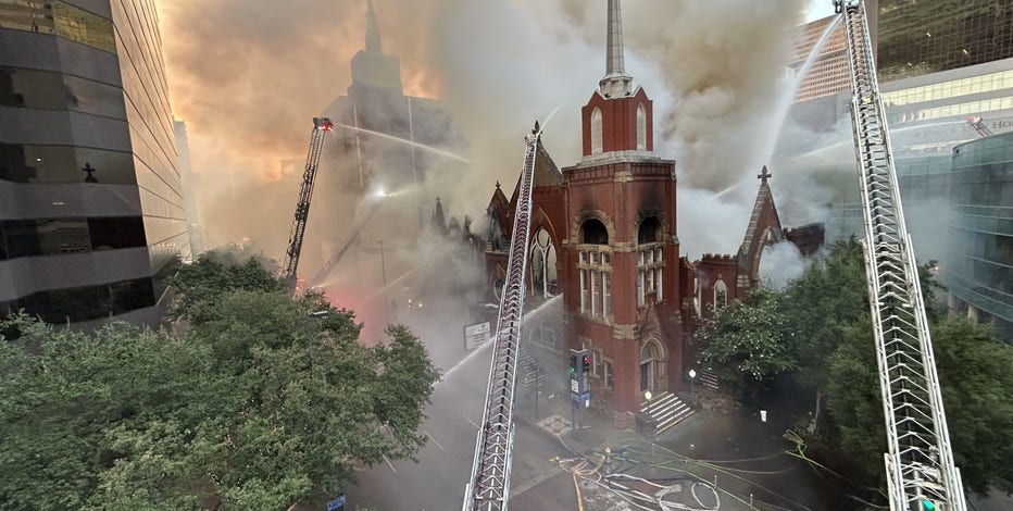 Cause of First Baptist Dallas fire 'to remain undetermined', Dallas Fire-Rescue says