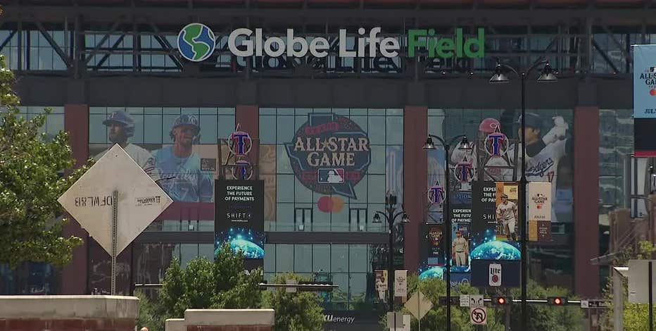 Globe Life field preps stage for MLB All-Star week in Arlington