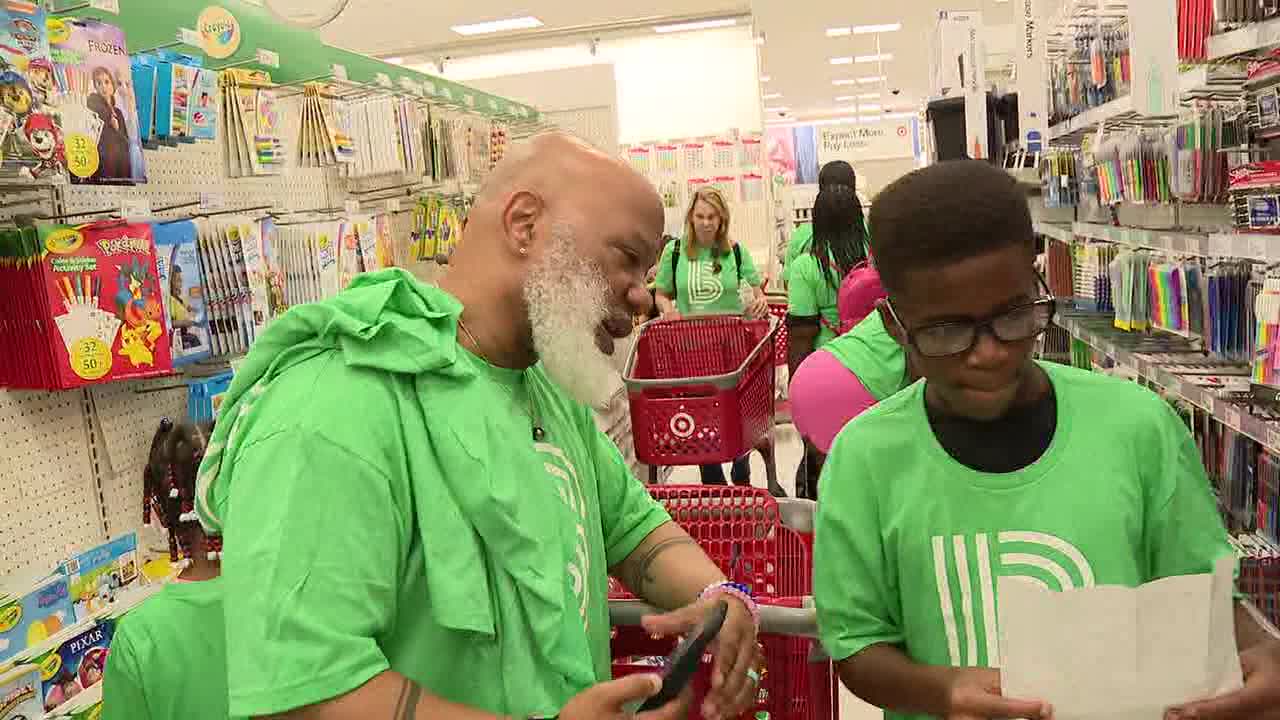 Target, Big Brothers Big Sisters team up for South Dallas back-to-school shopping spree