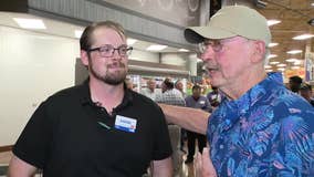 Burleson Kroger employee saves co-worker’s life on first day