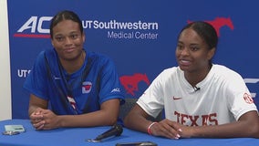 Trinity, Truth Byars, sisters from Richardson, both score in UT-SMU soccer game