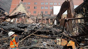 First Baptist Dallas releases photos of fire damage inside historic sanctuary